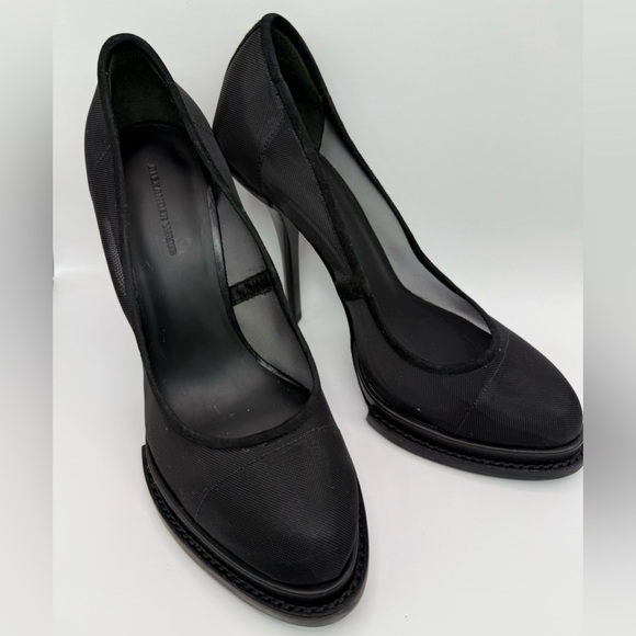 Alexander Wang Aida Mesh Platform Heel - Picture 1 of 3